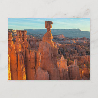 Cartão Postal Bryce Canyon Thor Hammer Hoodoo