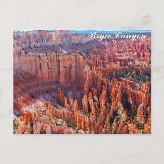 Cartão Postal Bryce Canyon Utah Hoodoos (Frente)