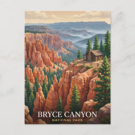 Cartão Postal Bryce Canyon Utah Parque Nacional Viagem