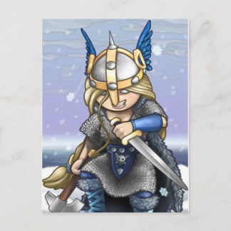 Cartão postal Brynhild