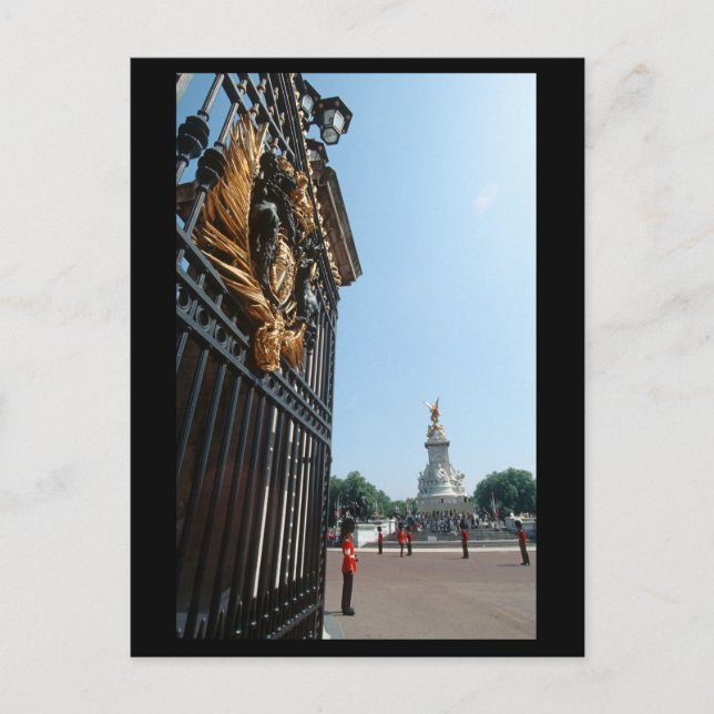 Cartão Postal Buckingham Palace Londres (Frente)