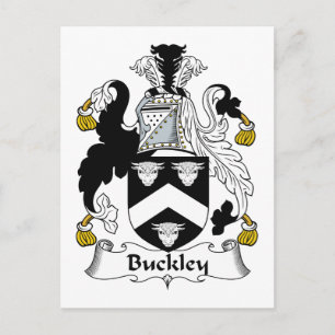 Cartão Postal Buckley Family Crest