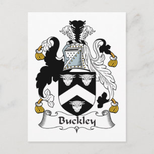 Cartão Postal Buckley Family Crest