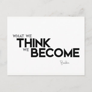 Cartão Postal Buda: A mente é tudo