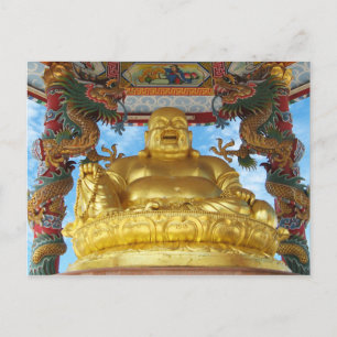 Cartão Postal Buda Chinesa