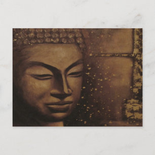 Cartão Postal Buda da Paz - Cartaz Religioso