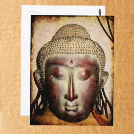 Cartão Postal Buda de Bronze
