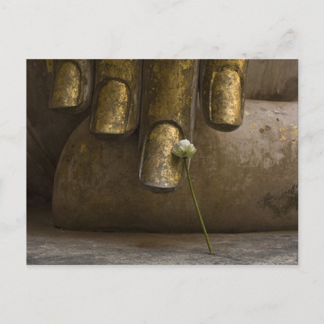 Cartão Postal Buda em Wat Si Chum. (Frente)