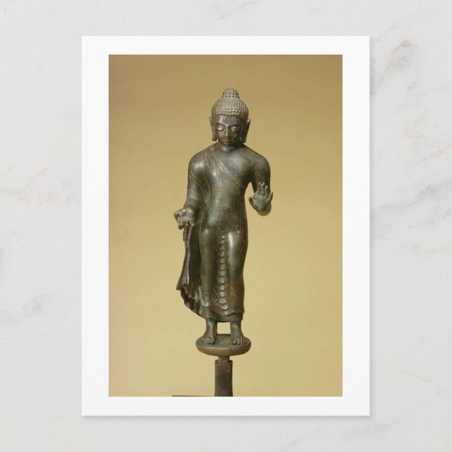Cartão Postal Buda, Gupta, Phopnar (bronze) (Frente)