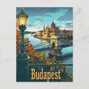 Cartão Postal Budapest Danúbio
