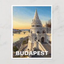 Budapest Hungary Fish's Bastion Viagem
