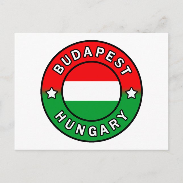 Cartão Postal Budapest Hungria (Frente)