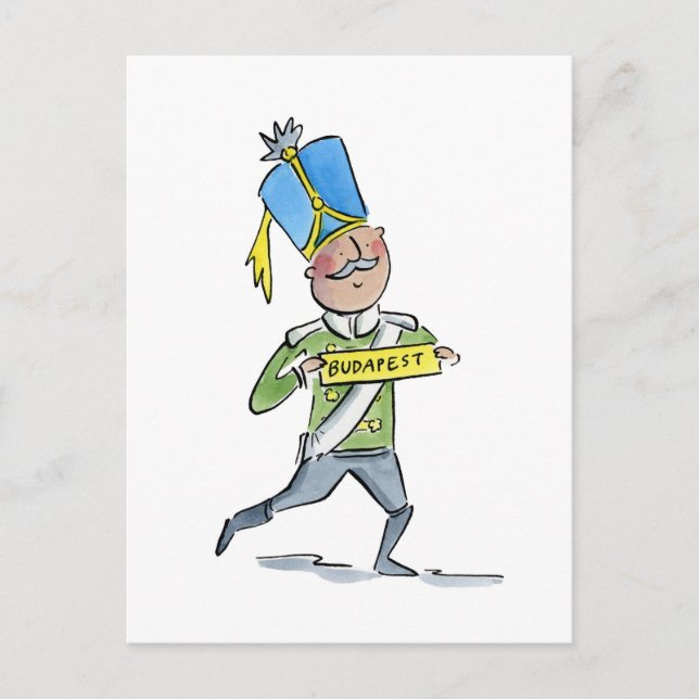 Cartão Postal Budapeste (Frente)
