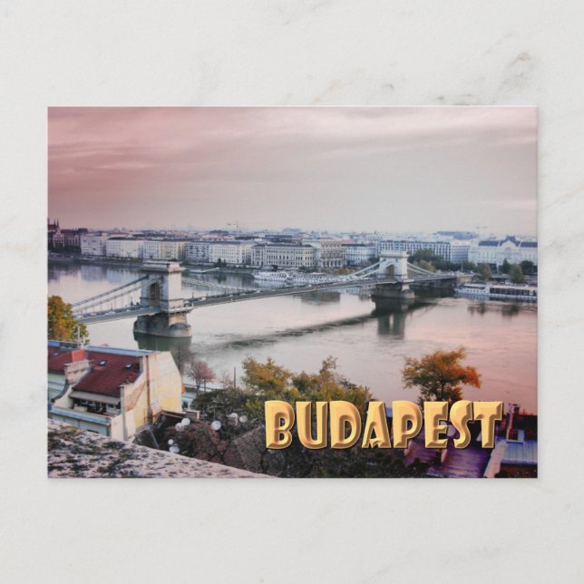 Cartão Postal Budapeste (Frente)