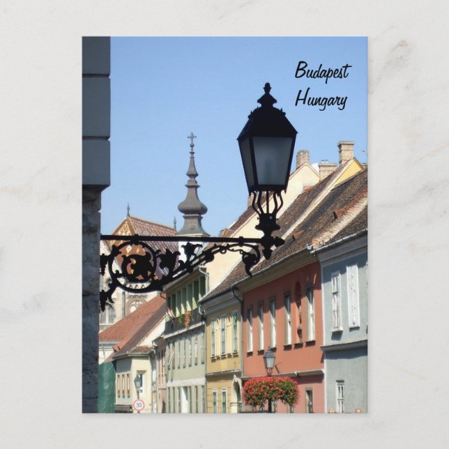 Cartão Postal Budapeste (Frente)