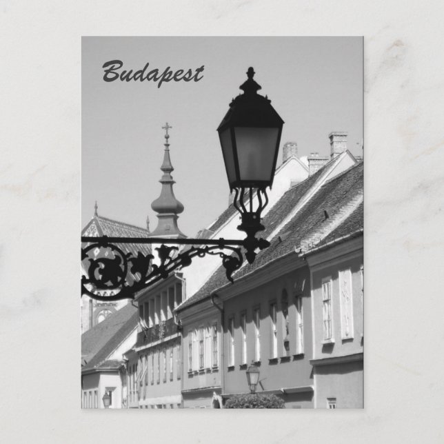 Cartão Postal Budapeste (Frente)