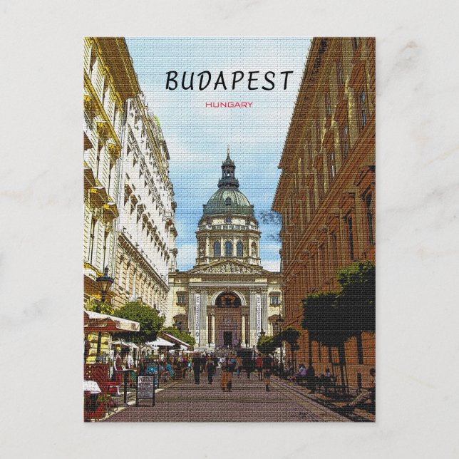 Cartão Postal Budapeste (Frente)