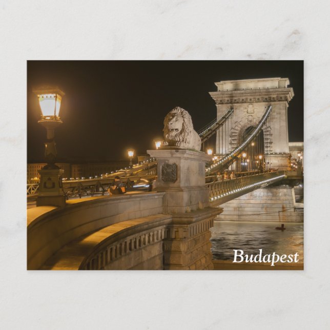Cartão Postal Budapeste, Hungria (Frente)