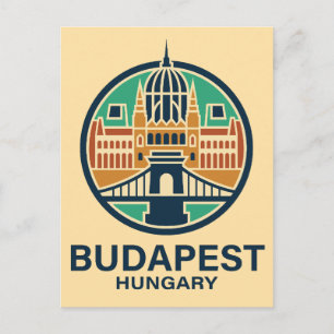 Cartão Postal Budapeste Hungria Europa