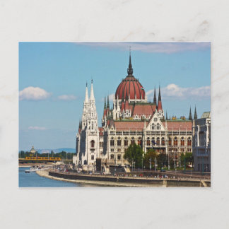 Cartão Postal Budapeste, o edifício do Parlamento