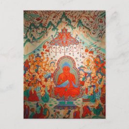 Cartão Postal Buddha Amitabha Terra Pura Sukhavati