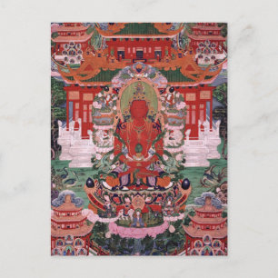 Cartão Postal Buddha Amitayus