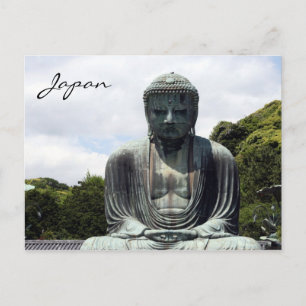 Cartão Postal buddha japan