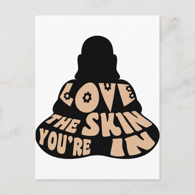 Cartão Postal Buddha Love (Frente)