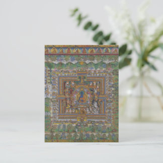 Cartão Postal Budismo Buda da Medicina Azul
