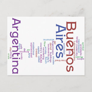 Cartão Postal Buenos Aires