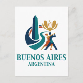 Cartão Postal Buenos Aires Argentina