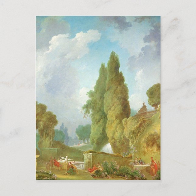 Cartão Postal Buff do Homem Cego (Frente)