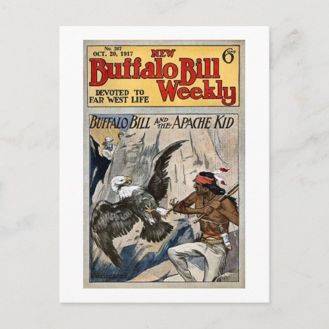 Cartão Postal Buffalo Bill Weekly 2 (Frente)