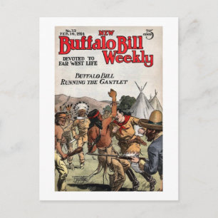 Cartão Postal Buffalo Bill Weekly 9
