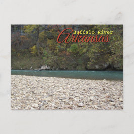 Cartão Postal Buffalo River, Arkansas Viagem Photoógrafo