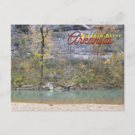 Cartão Postal Buffalo River, Arkansas Viagem Photoógrafo