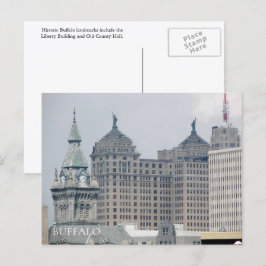 Cartão Postal Buffalo, Viagem de Marcas Históricas de Nova Iorqu