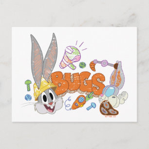 Cartão Postal BUGS BUNNY BUILDERS™  Esboço do BUGS BUNNY™