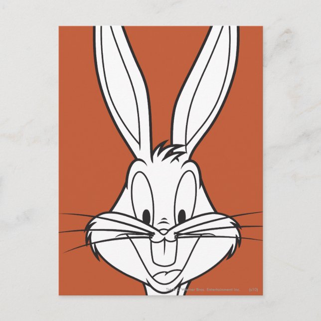 Cartão Postal BUGS BUNNY™ Face Sorridente (Frente)