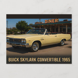 Cartão Postal Buick Skylark Conversível 1965