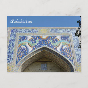 Cartão Postal Bukhara, Usbequistão