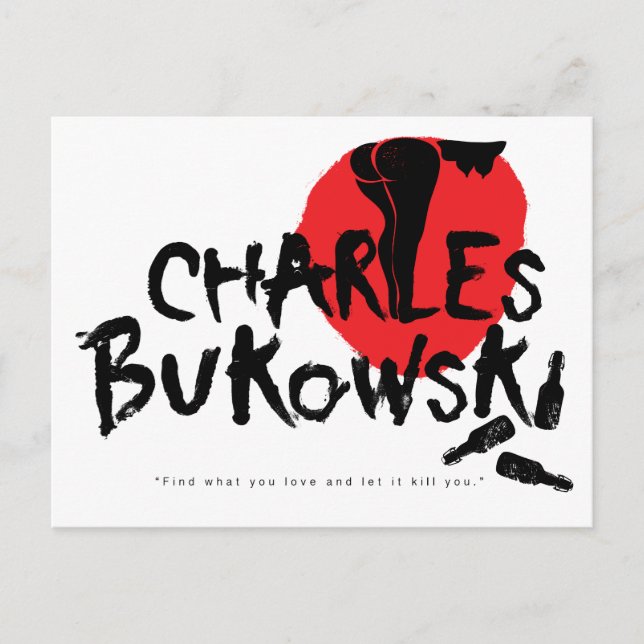 Cartão postal Bukowski (Frente)