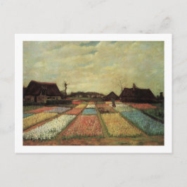 Cartão Postal Bulb Fields de Vincent van Gogh.