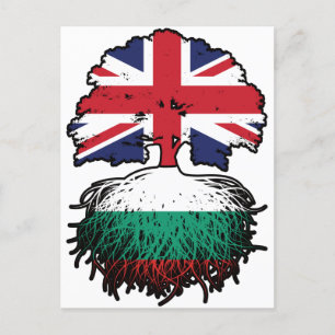 Cartão Postal Bulgária Búlgaro Reino Unido