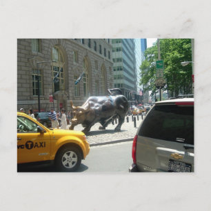CARTÃO POSTAL BULL NA ESTRADA
