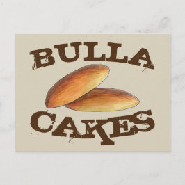 Cartão Postal Bulla Cakes Bolo de Melaço Jamaicano Tradicional