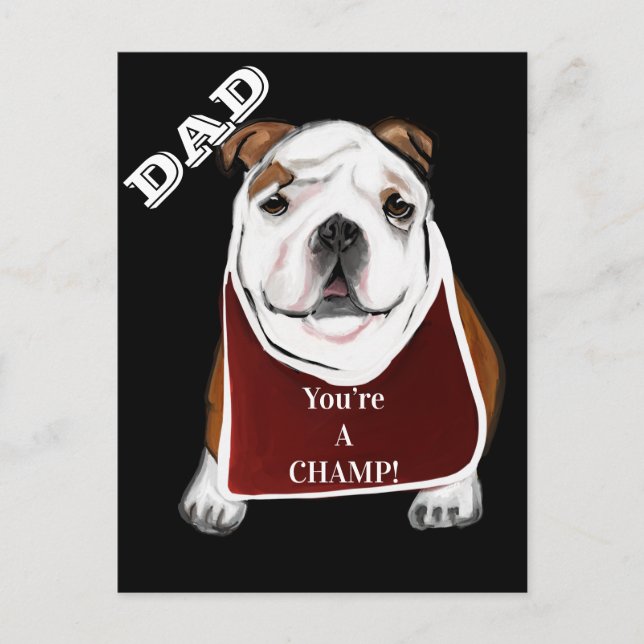 CARTÃO POSTAL BULLDOG (Frente)