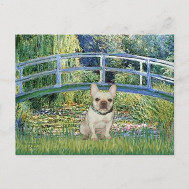 Cartão Postal Bulldog Francês 1 - Ponte (Frente)