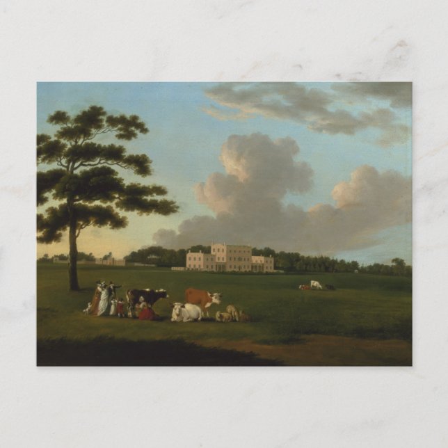 Cartão Postal Bulwell Hall, Nottingham (Frente)