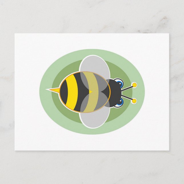 Cartão Postal Bumble Bee (Frente)